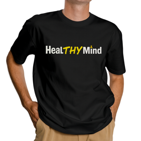 HealTHYMind T-Shirt  Heal - Thy - Mind  (charity Piece The Samaritans )