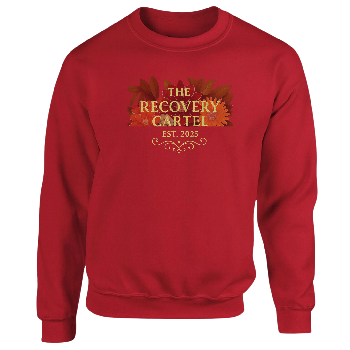Floral Cartel Sweatshirt Gold Logo (other coloured sweatshirts)
