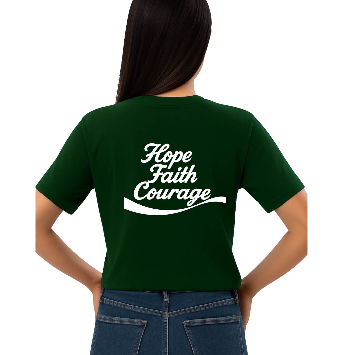 Hope Faith Courage T-Shirts