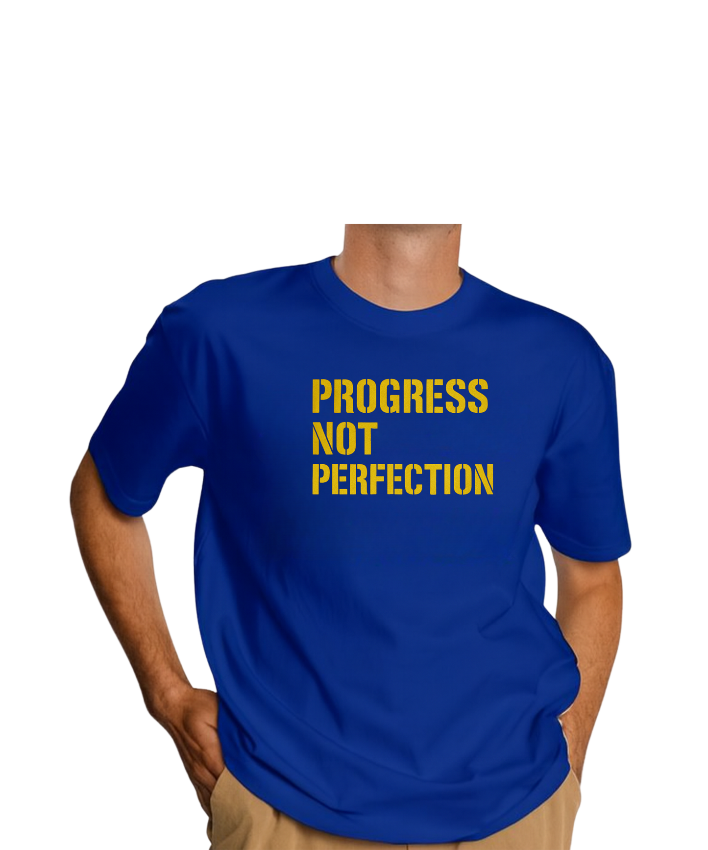 Progress Not Perfection T-shirt - See images for different colourways