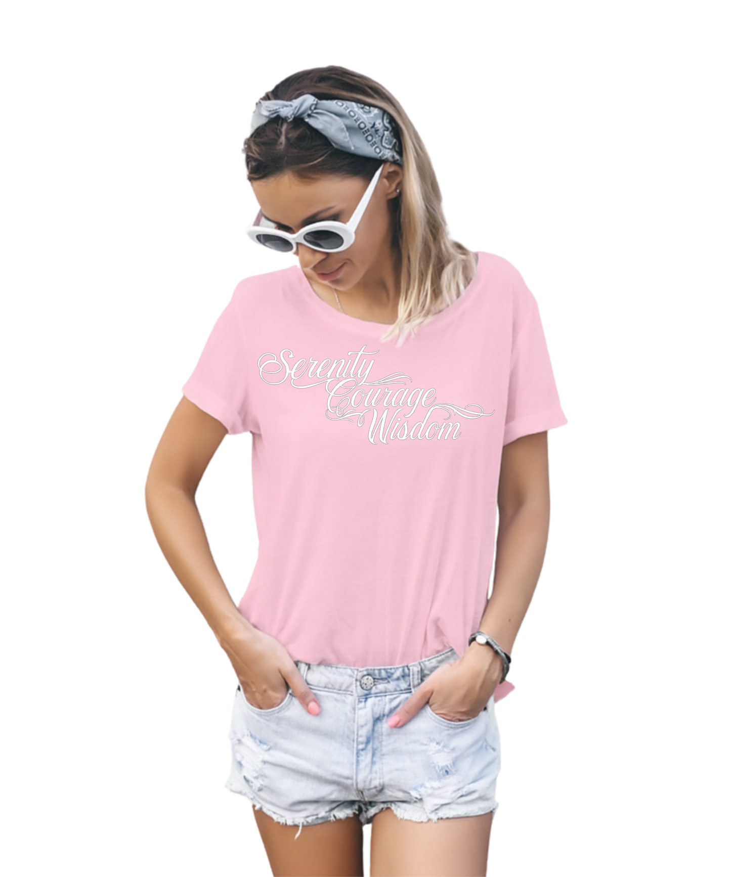 Serenity Courage Wisdom T-shirts - See images for different colourways