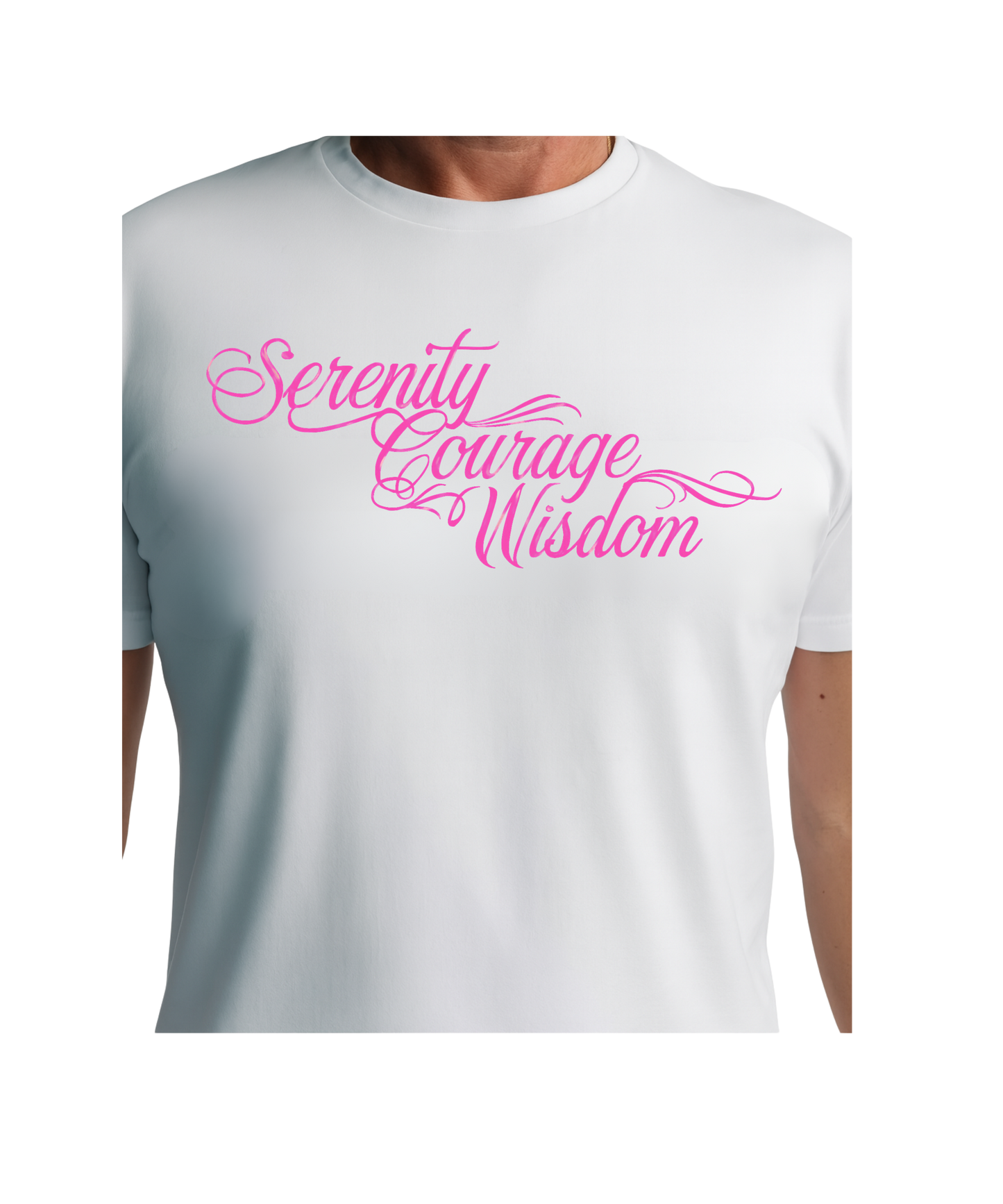 Serenity Courage Wisdom T-shirts - See images for different colourways