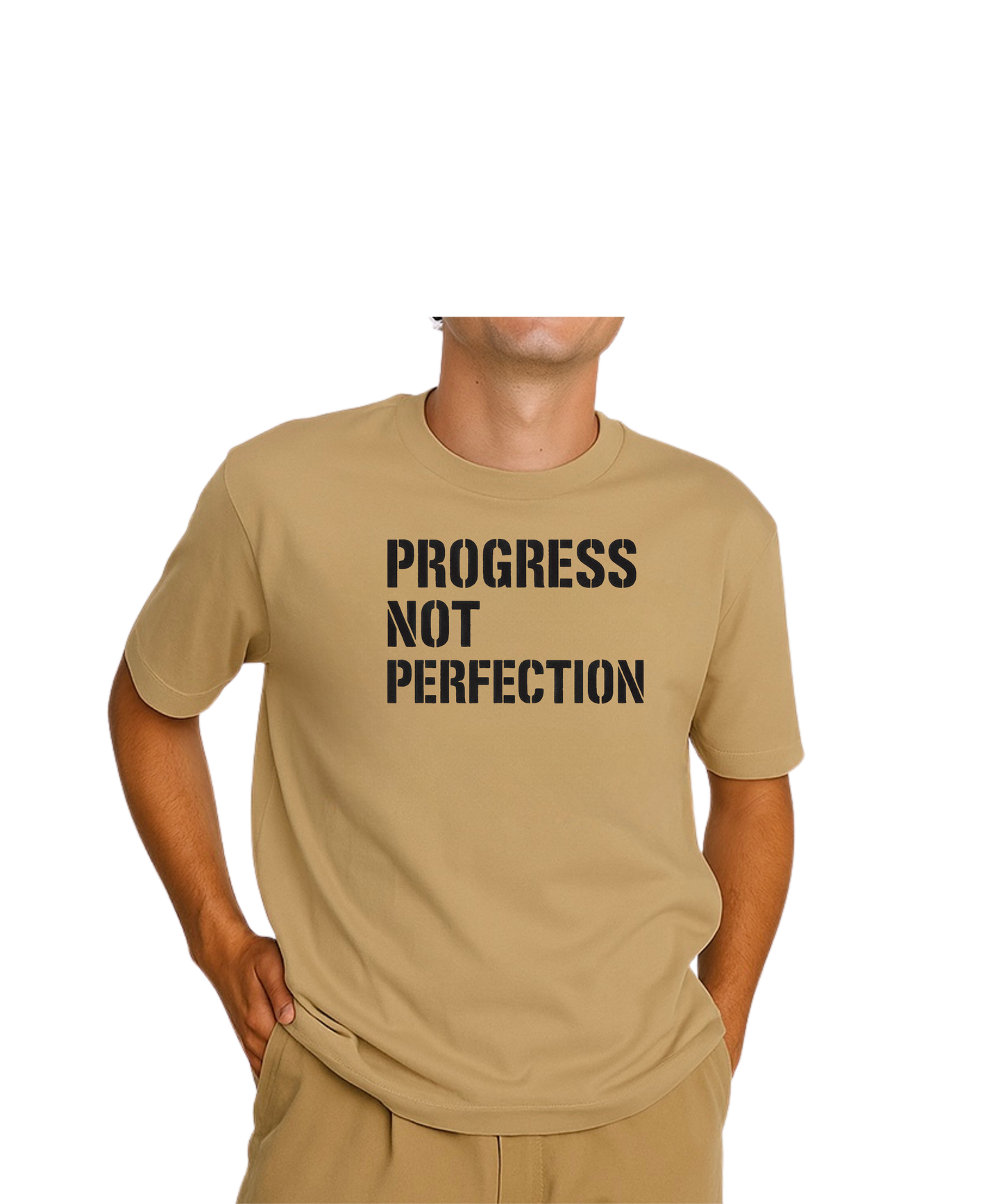 Progress Not Perfection T-shirt - See images for different colourways