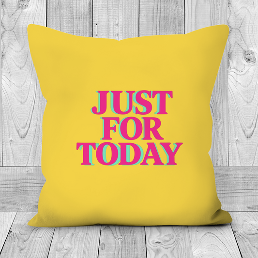 Just for today Cushions - Yellow