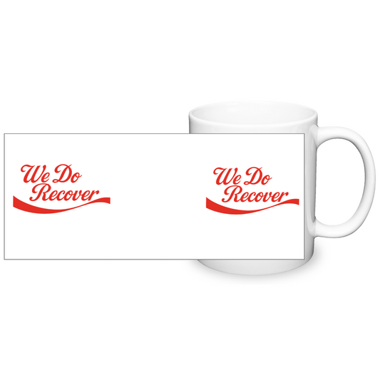 We Do Recover Mug
