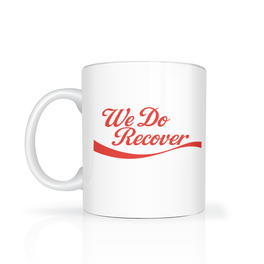 We Do Recover Mug