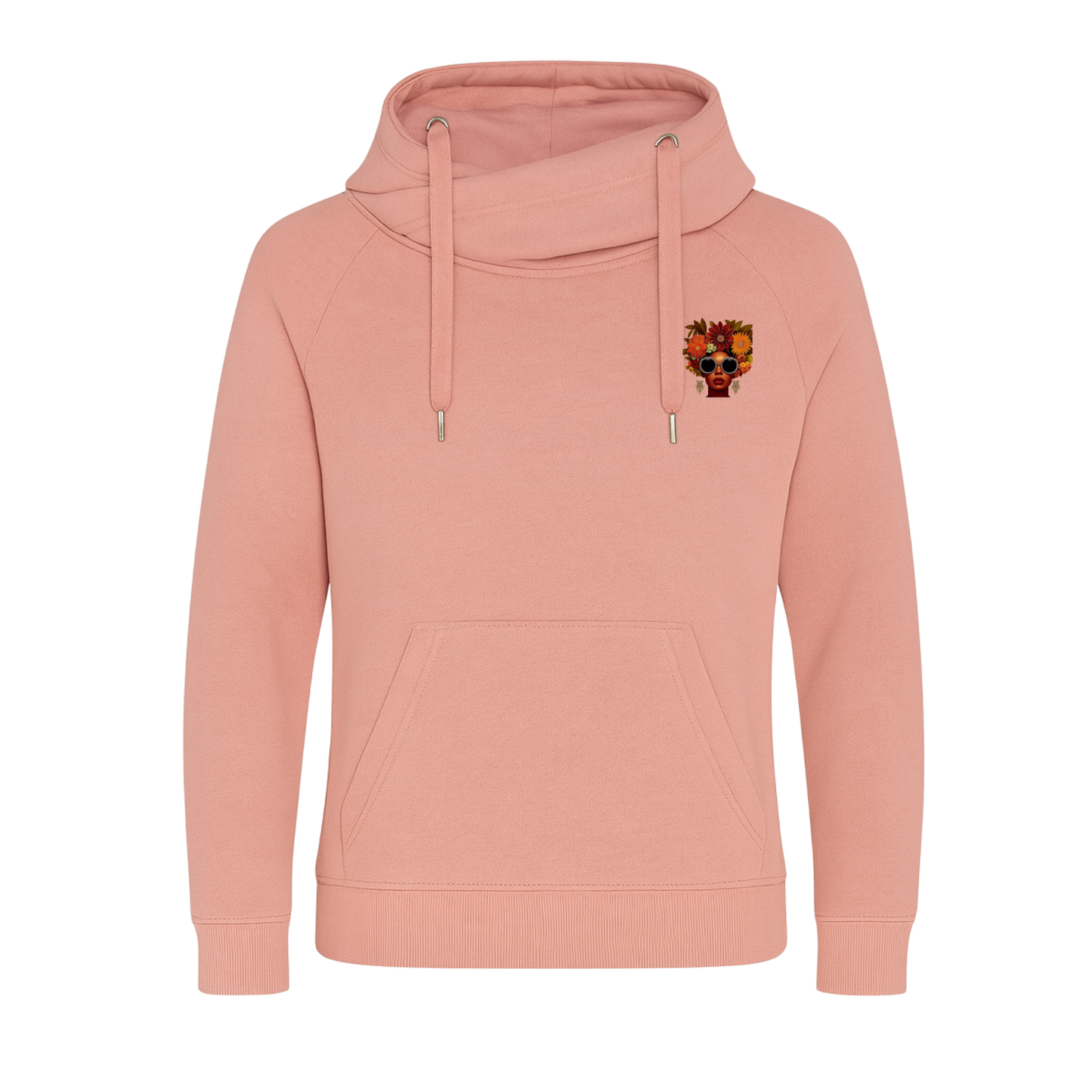 Peaceful Lilly Premium Hoodie (left Breast) Coloured variants