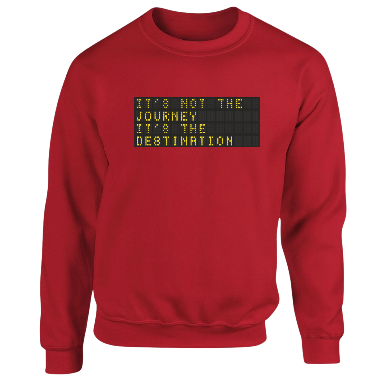 Journey not the Destionation  Sweatshirts (multi colours)