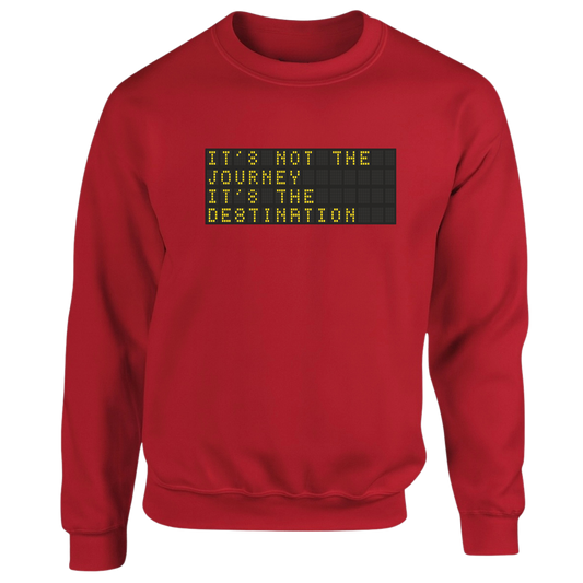 Journey not the Destionation  Sweatshirts (multi colours)
