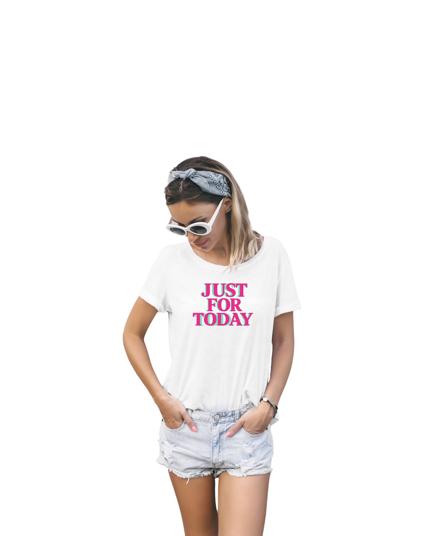 Just For Today T-shirts - See images for different colourways