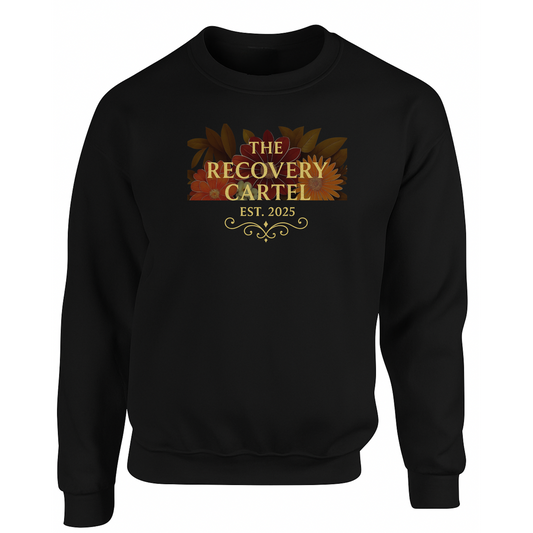 Floral Cartel Sweatshirt Gold Logo (other coloured sweatshirts)