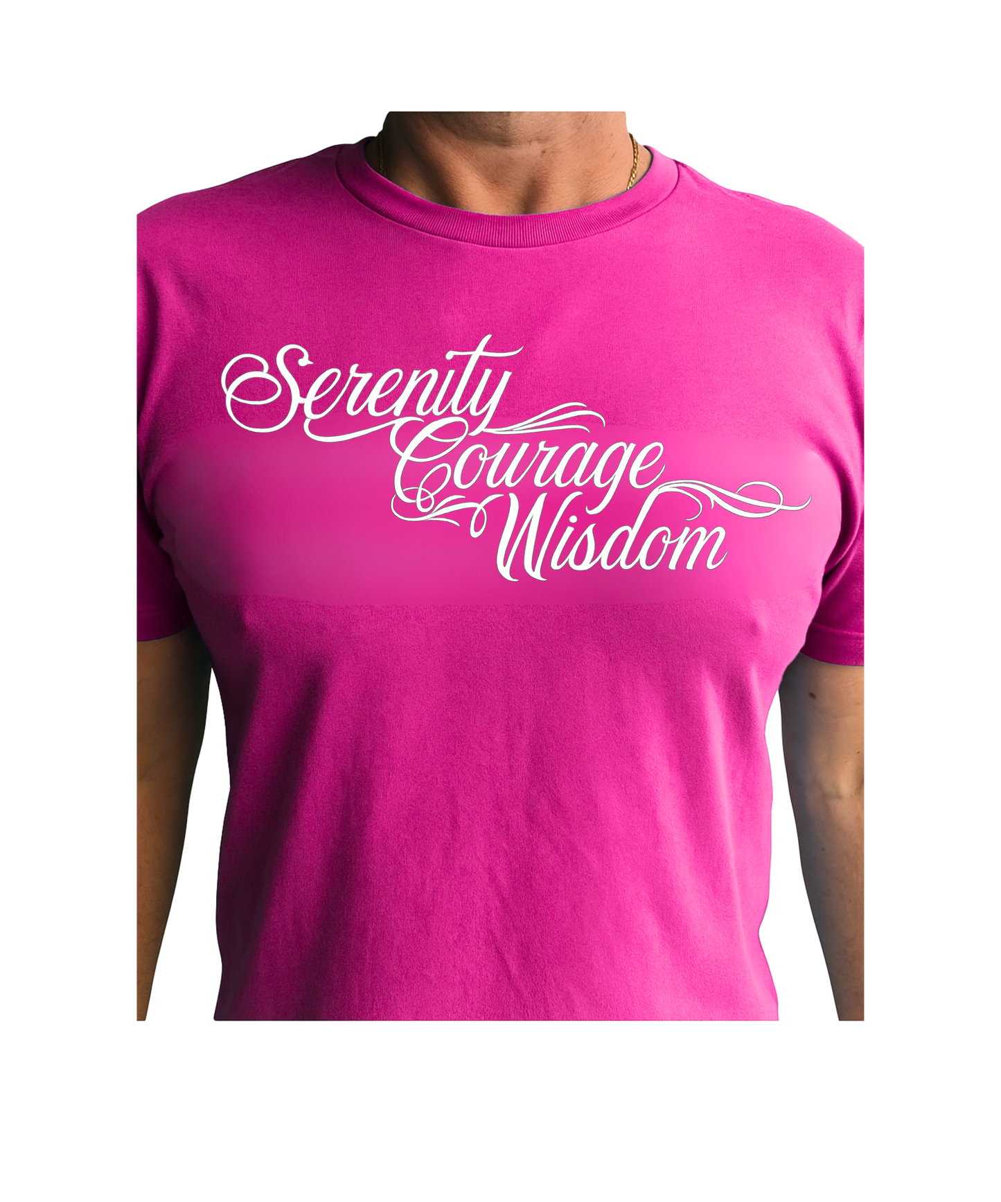 Serenity Courage Wisdom T-shirts - See images for different colourways