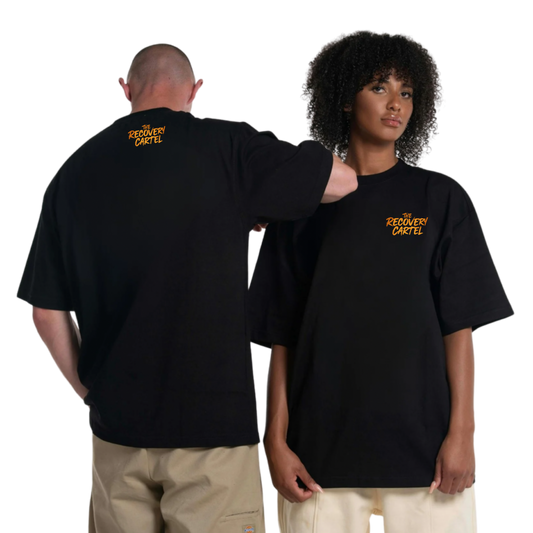 Cartel Streetwear Left Breast - Long T-shirt (Black or White)