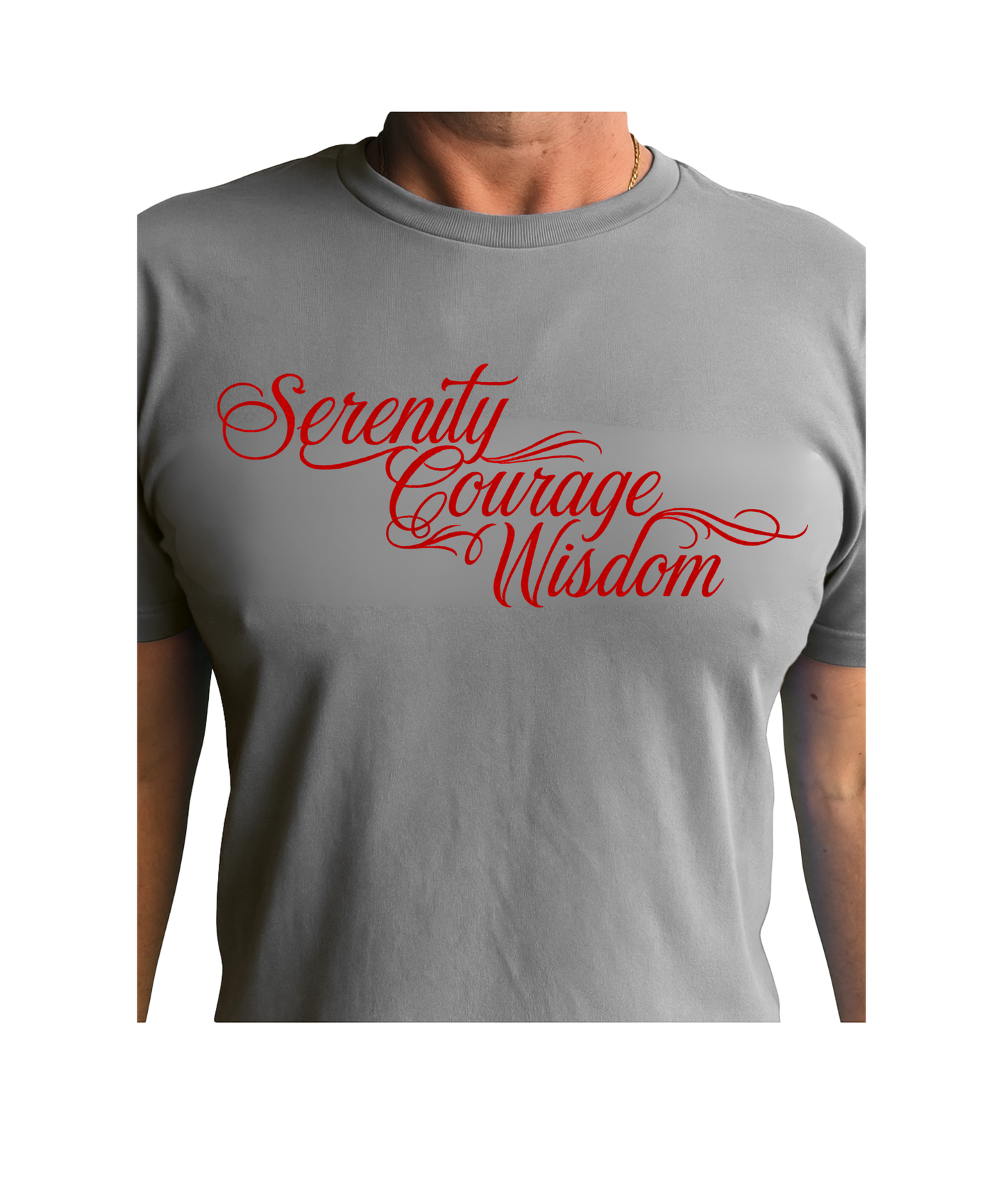 Serenity Courage Wisdom T-shirts - See images for different colourways