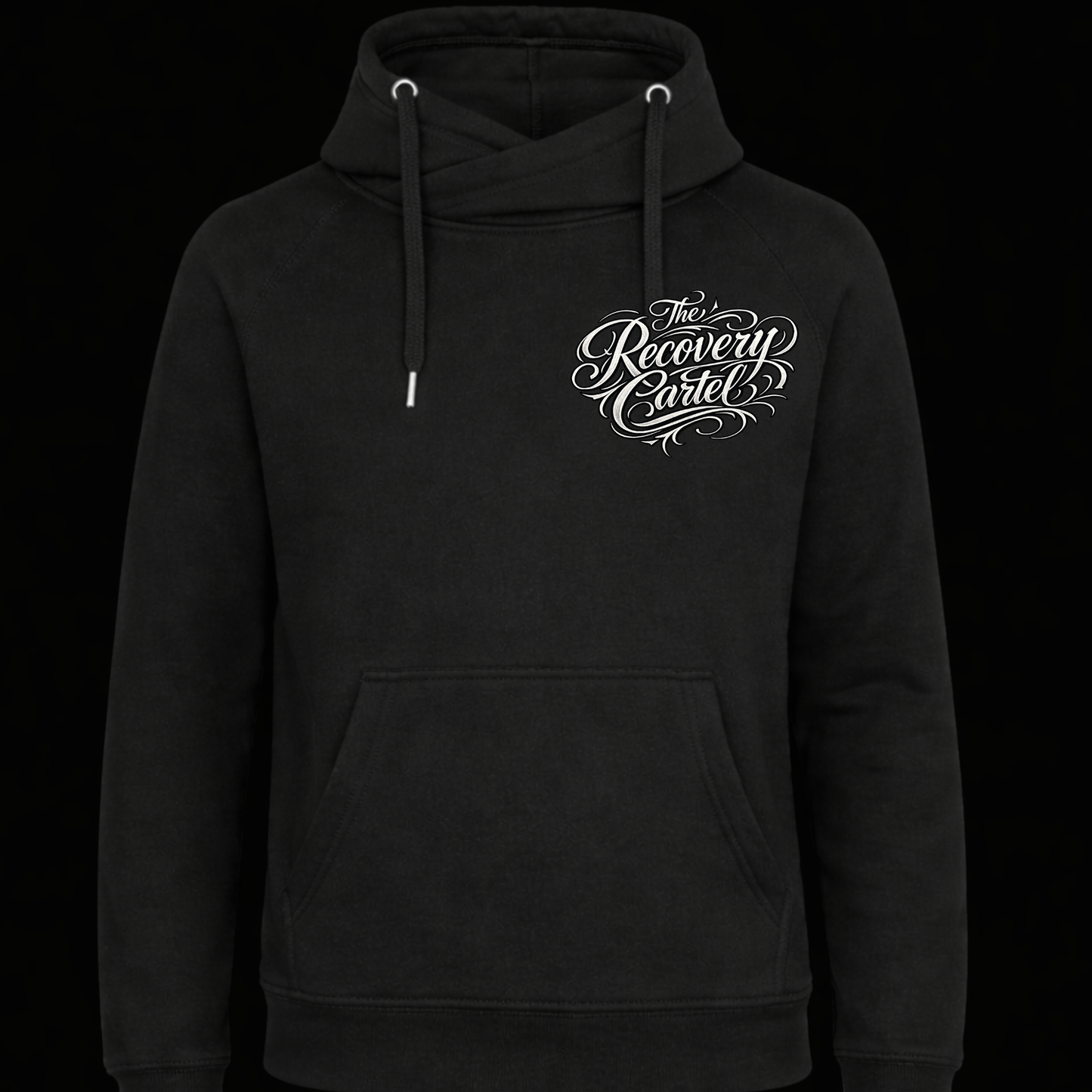 The Recovery Cartel Premium Hoodie (left Breast) BLACK