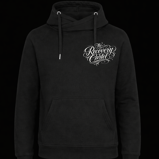 The Recovery Cartel Premium Hoodie (left Breast) BLACK