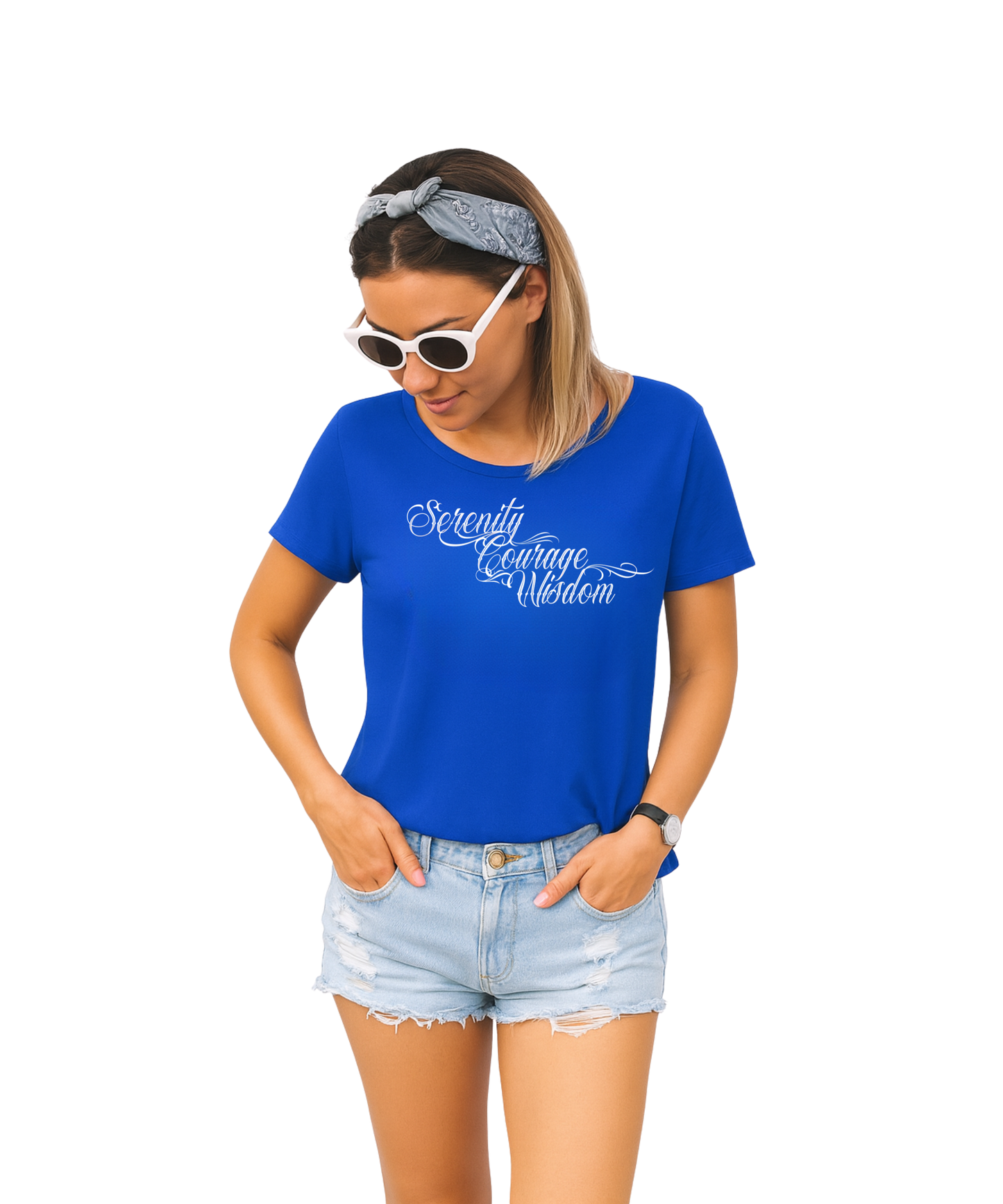 Serenity Courage Wisdom T-shirts - See images for different colourways