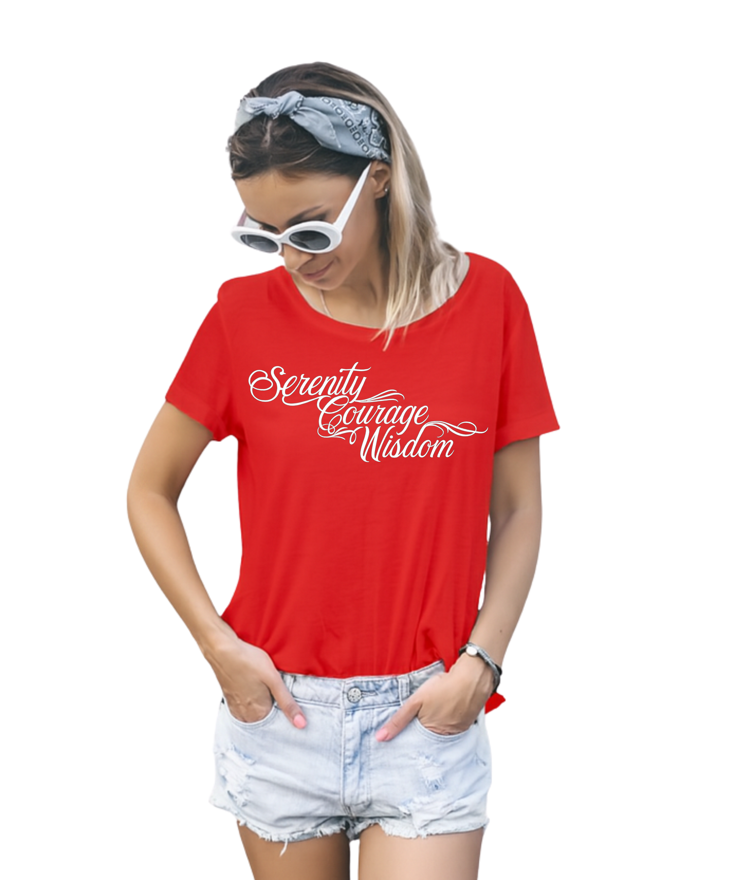 Serenity Courage Wisdom T-shirts - See images for different colourways