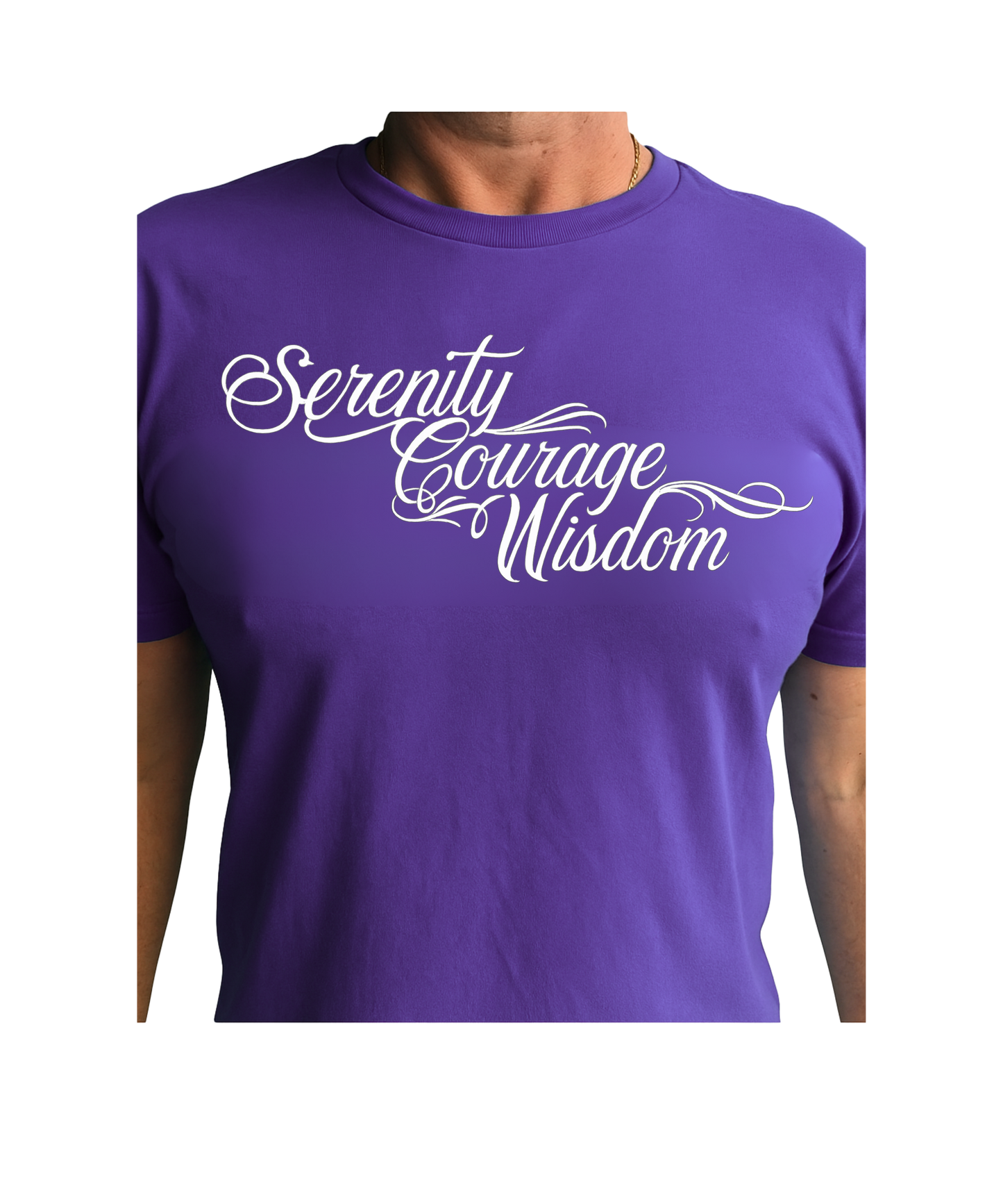 Serenity Courage Wisdom T-shirts - See images for different colourways