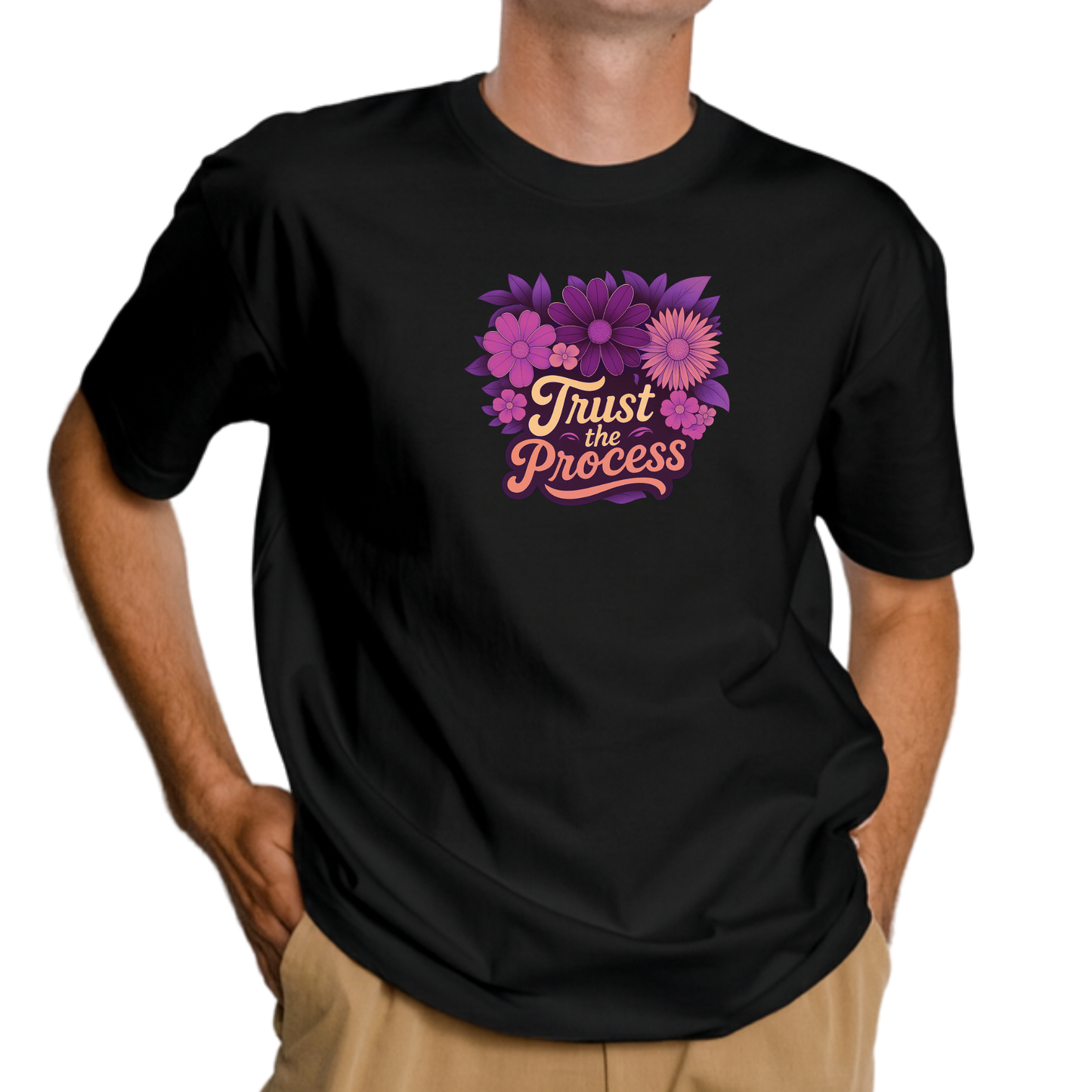 Trust The Process T-Shirt (Purple)