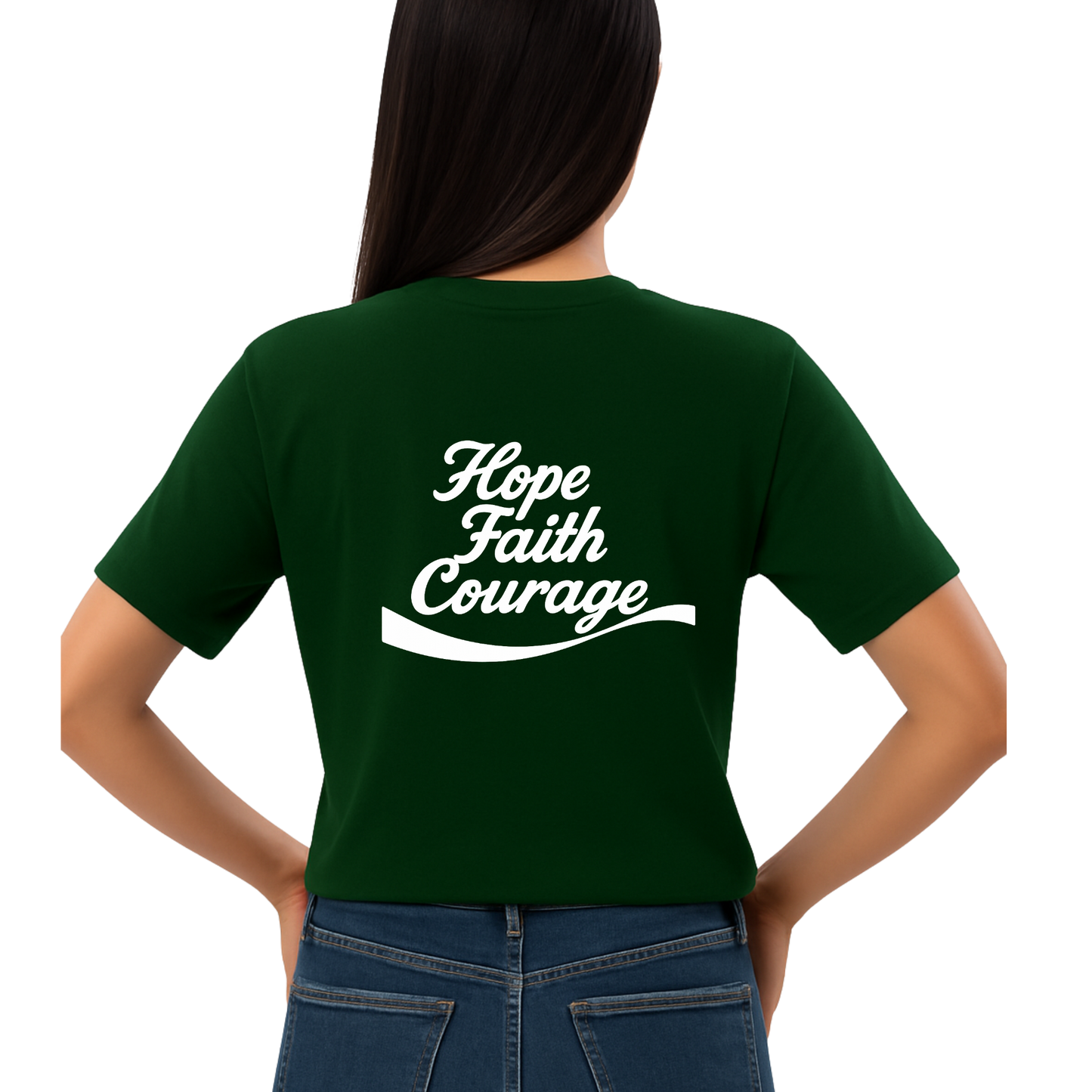 Hope Faith Courage T-Shirts See images for different colourways