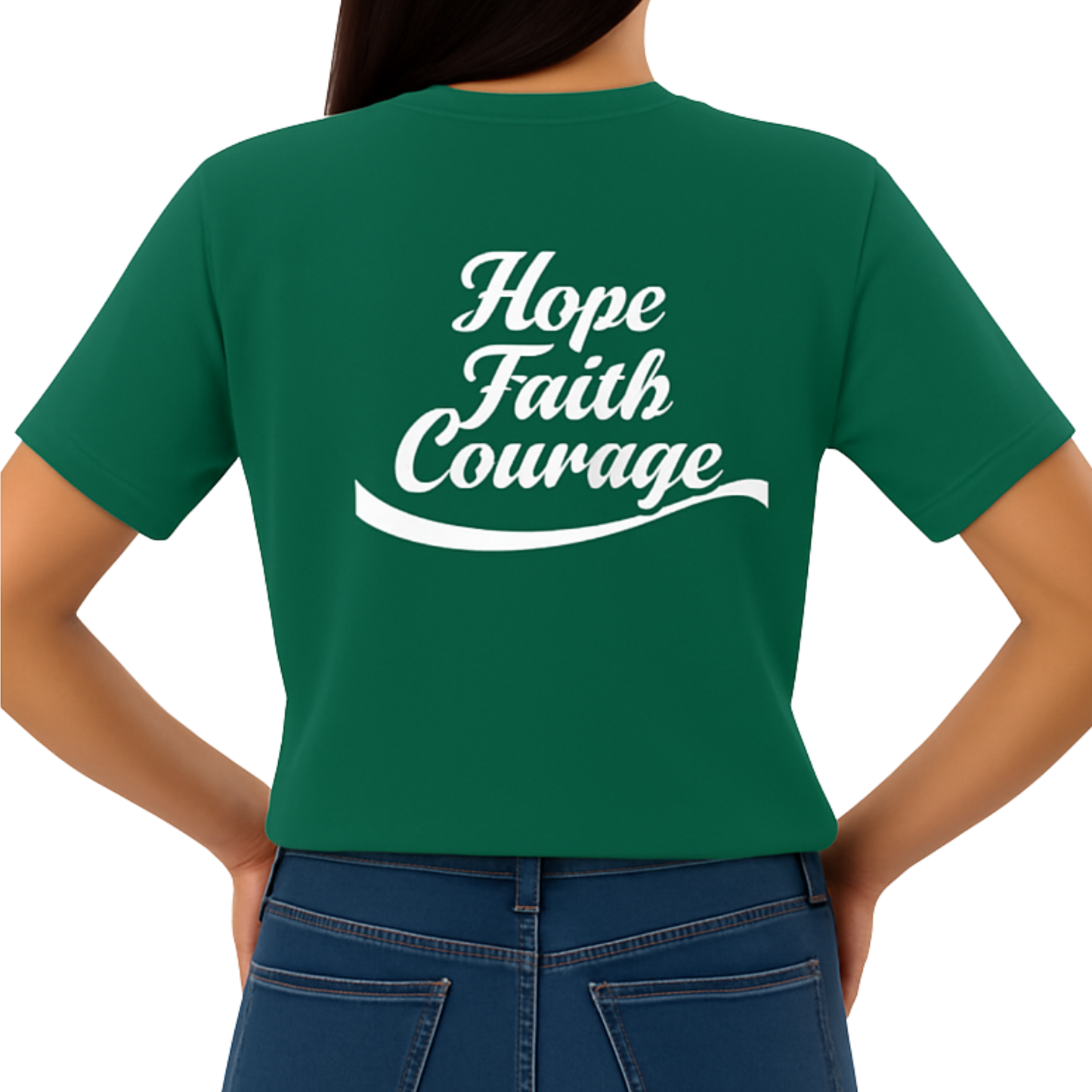 Hope Faith Courage T-Shirts See images for different colourways