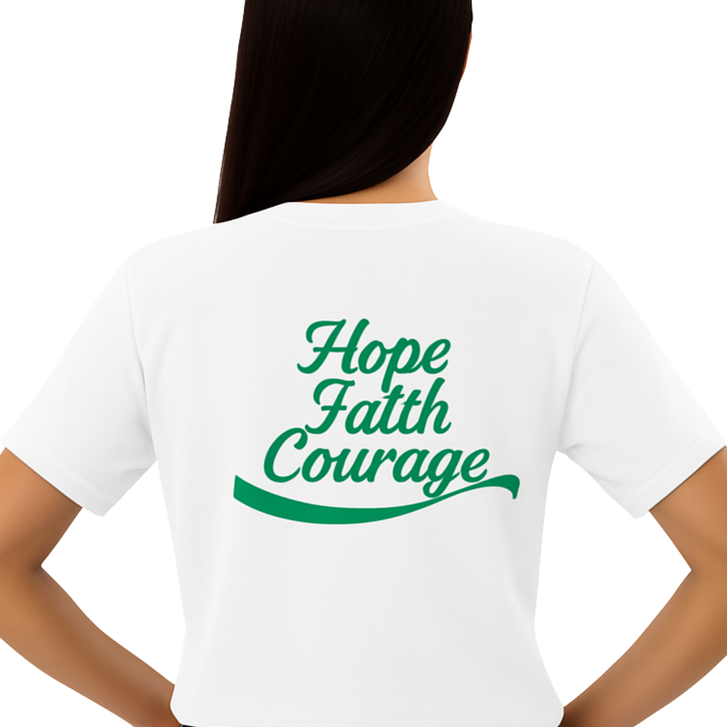 Hope Faith Courage T-Shirts See images for different colourways