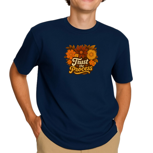 Trust The Process T-Shirt (orange)