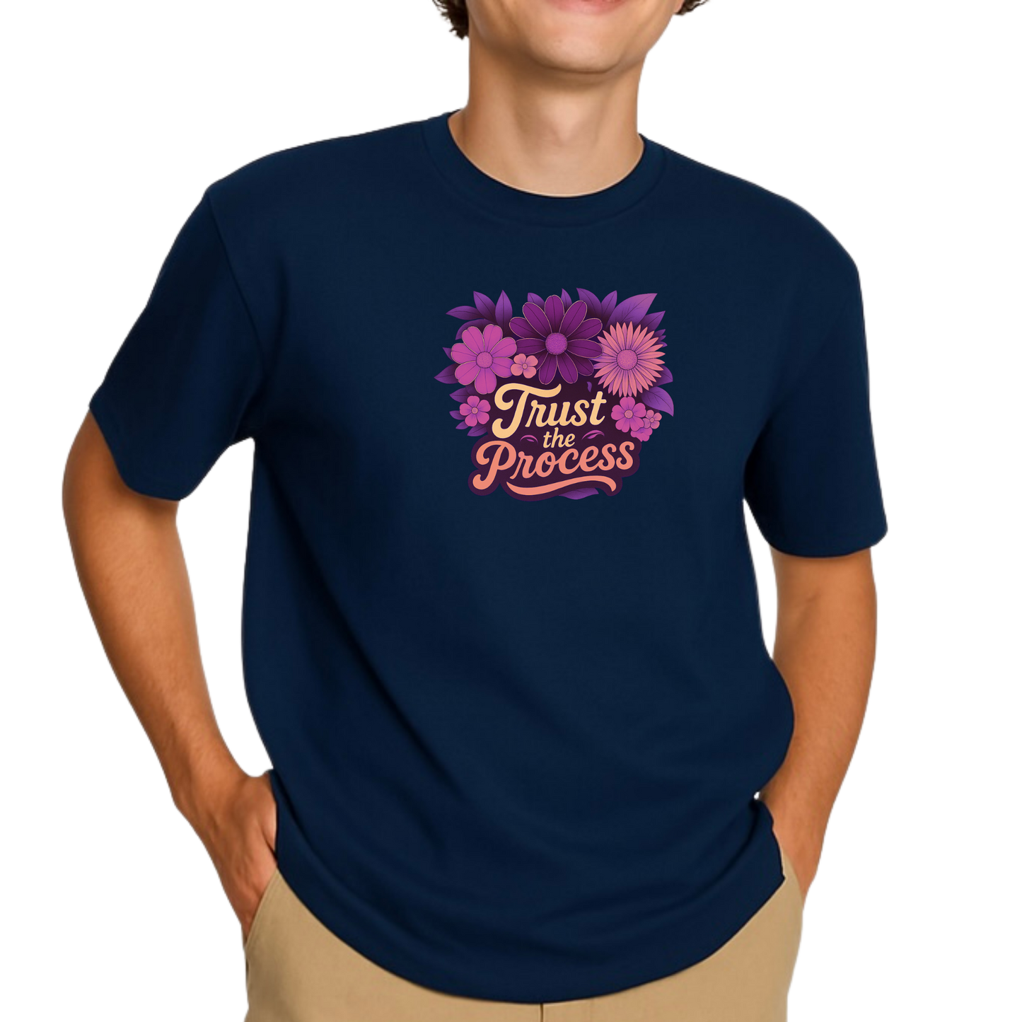 Trust The Process T-Shirt (Purple)