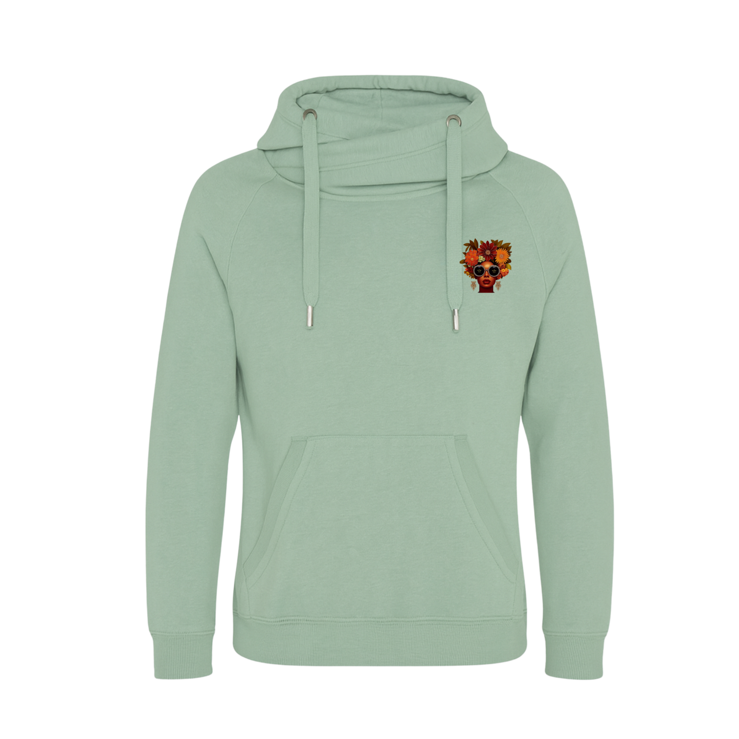Peaceful Lilly Premium Hoodie (left Breast) Coloured variants