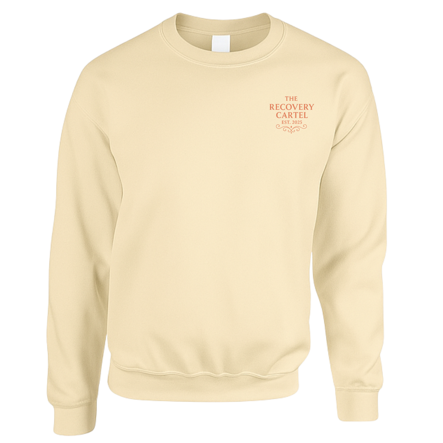 Recovery Cartel Signature Sweatshirt Copper/Orange Logo  (other coloured sweatshirts)