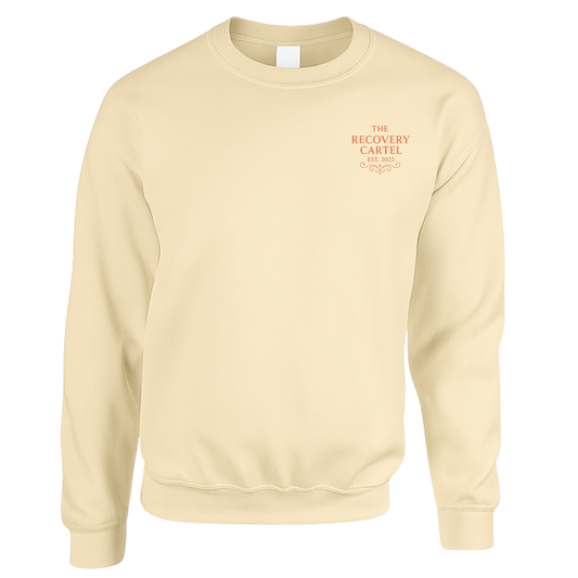 Recovery Cartel Signature Sweatshirt Copper/Orange Logo  (other coloured sweatshirts)