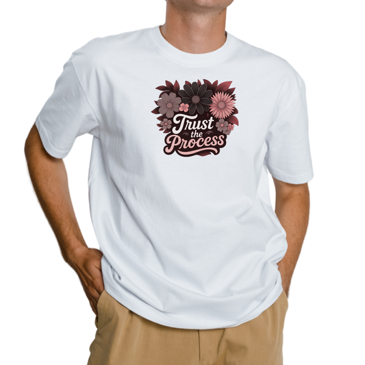 Trust The Process T-Shirt (Black n Red)