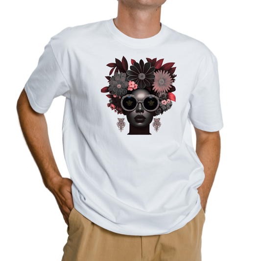 Peaceful Lilly T-shirts Black n Red Lilly  - (Black / White / Navy)