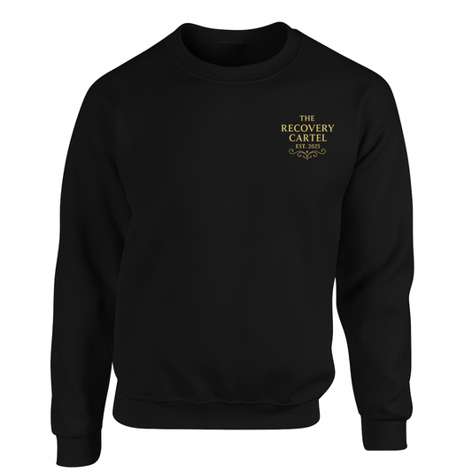 Recovery Cartel Signature Sweatshirt GOLD Logo  (other coloured sweatshirts)