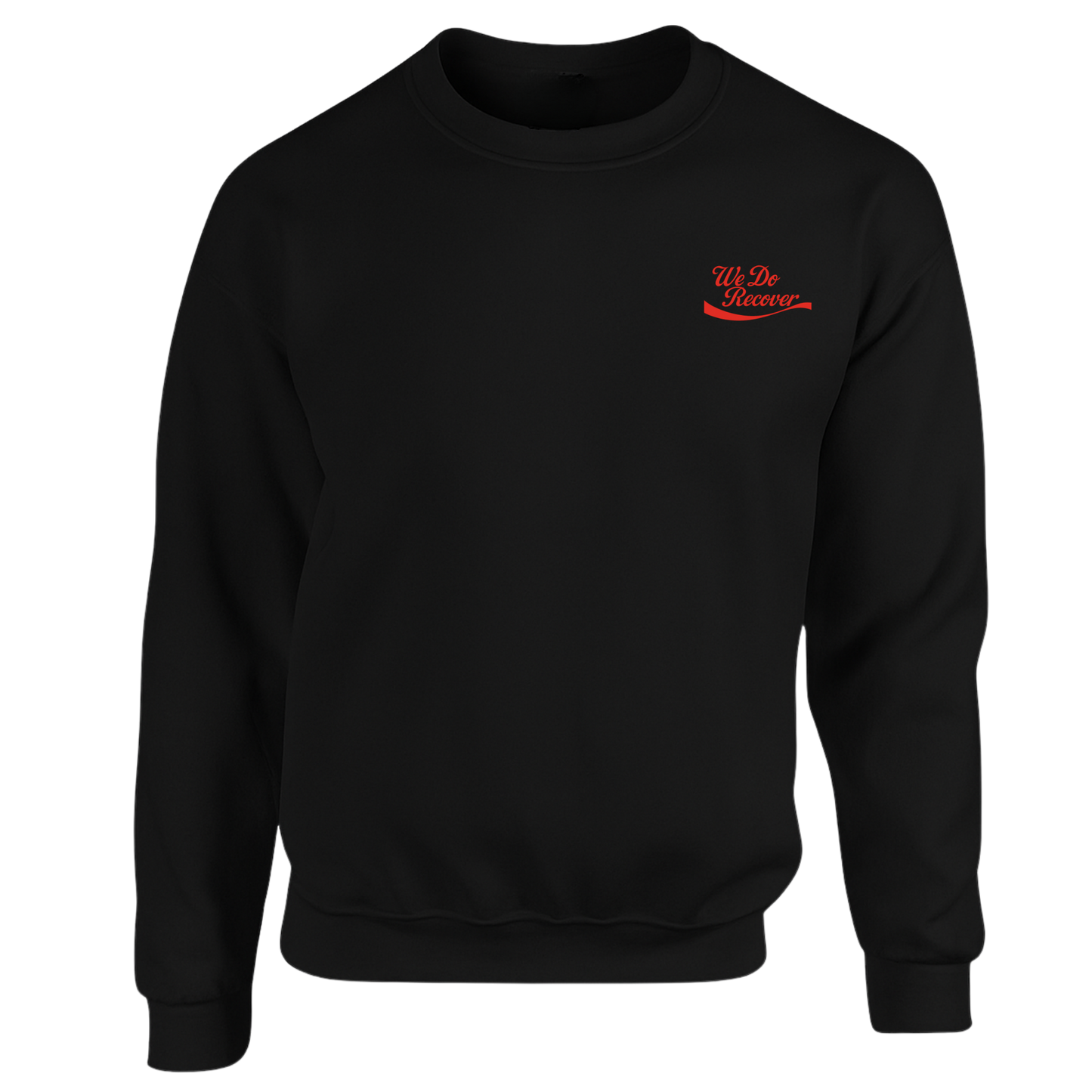 " We Do Recover " Sweatshirts (Left Breast)