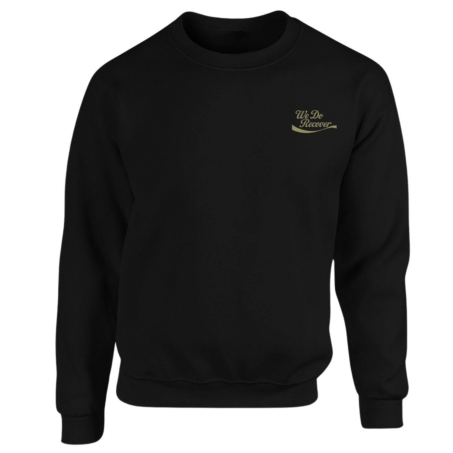 " We Do Recover " Sweatshirts (Sage Logo Left Breast)