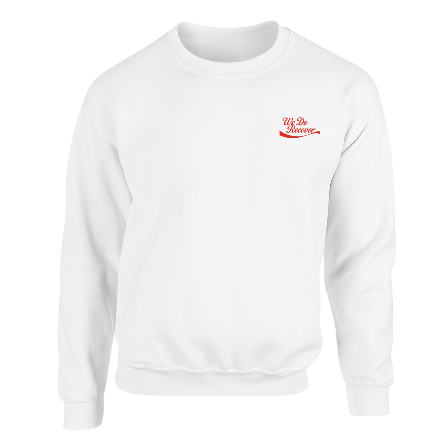 " We Do Recover " Sweatshirts (Left Breast)