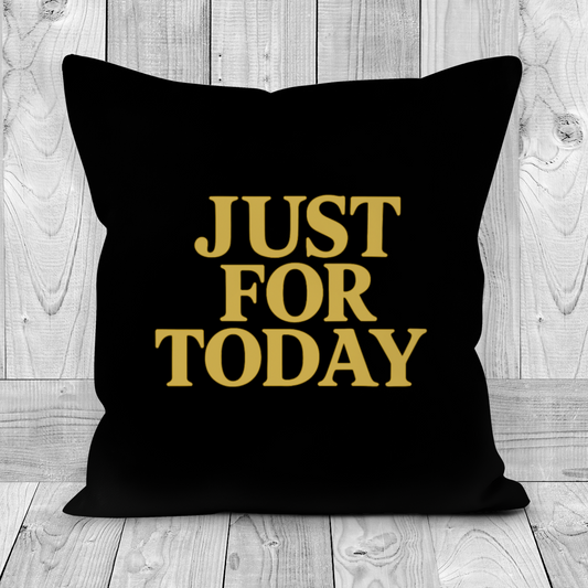 Cushions - Just for today - Black and Gold