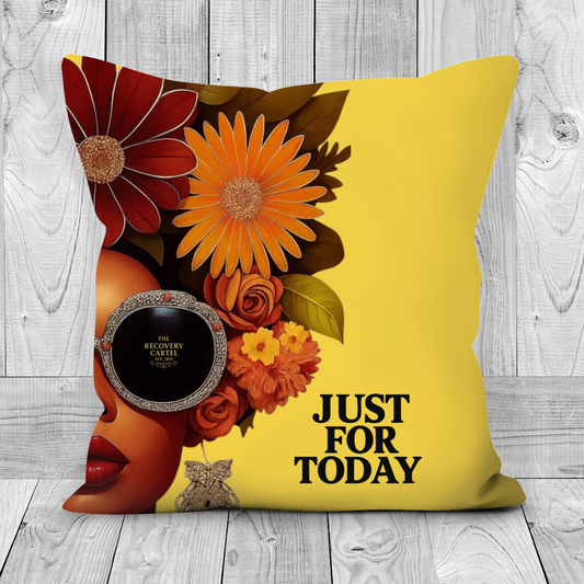 Just for Today - Cushions - Sunflower Yellow